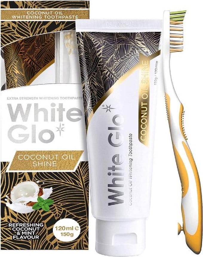 White Glo - Coconut Oil Shine Coconut Toothpaste