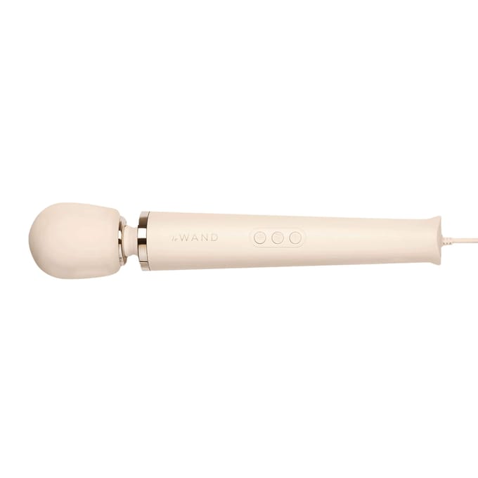 Le Wand - Krachtige Plug-In Vibrerende Massager Creme
