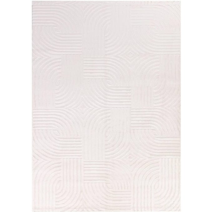Sahara Vloerkleed – Crème – Geweven met Organisch Lijnenspel – 80x150 cm