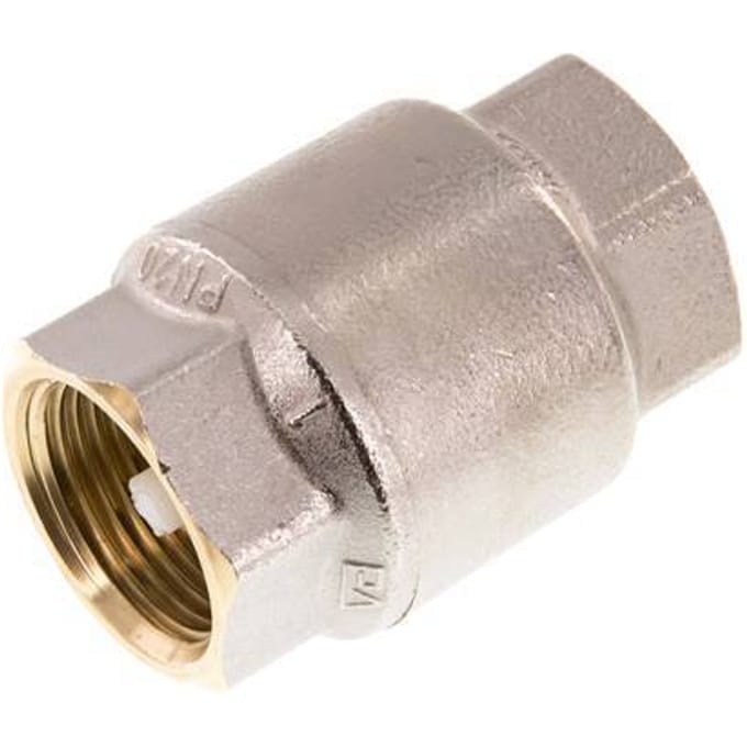 G 1'' Vernikkeld Messing Terugslagklep 20 bar (290 psi) NBR