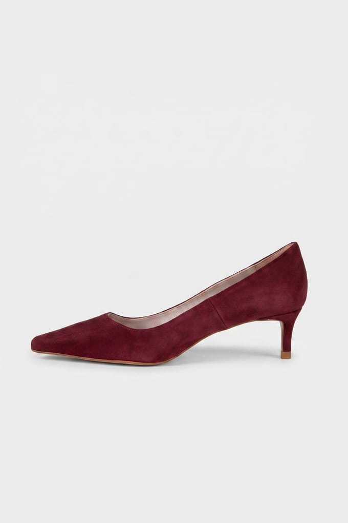 LK Bennett Ava New Closed Courts Burgundy Größe: 38 | Pumps Outlet | Damen | Braun