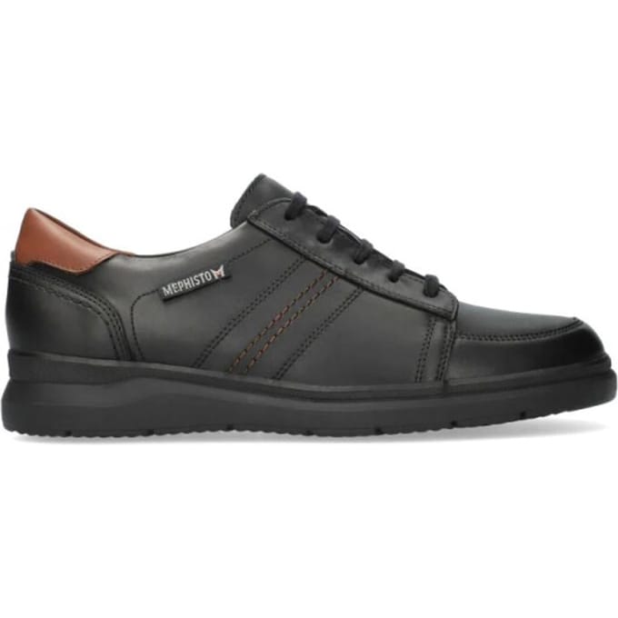 Mephisto Amelio - heren veterschoen - zwart - maat 44.5 (EU) 10 (UK)