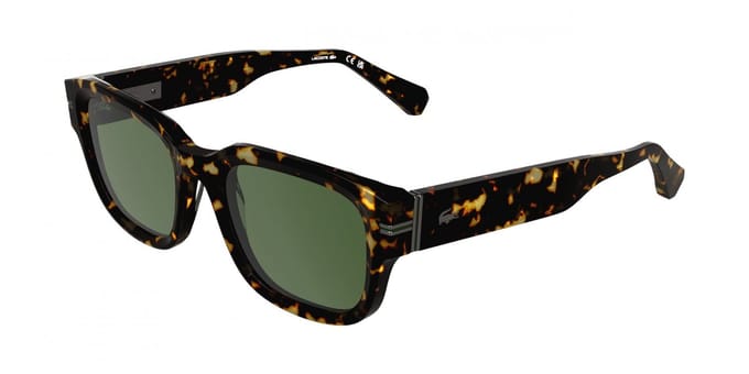 Lacoste L6093S Dark havana 53/21/150 MAN Zonnebrillen