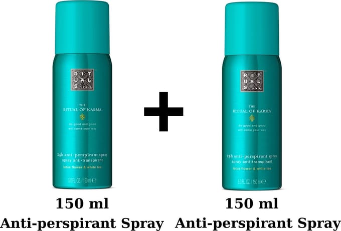 Rituals of Karma - Anti- Perspirant Spray - 2X 150 ml = 300 ml