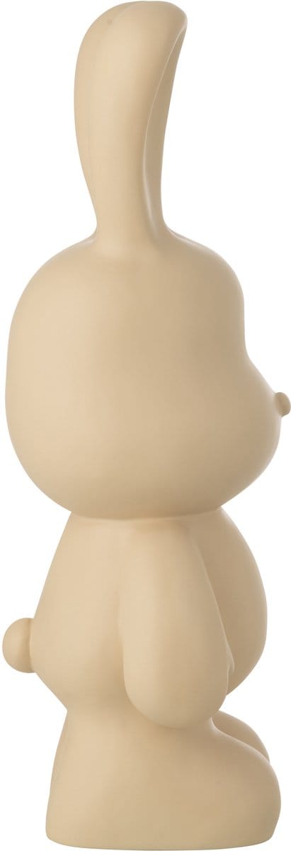 J-Line decoratie Konijn Eddy - polyresin - polyresin/wit - large