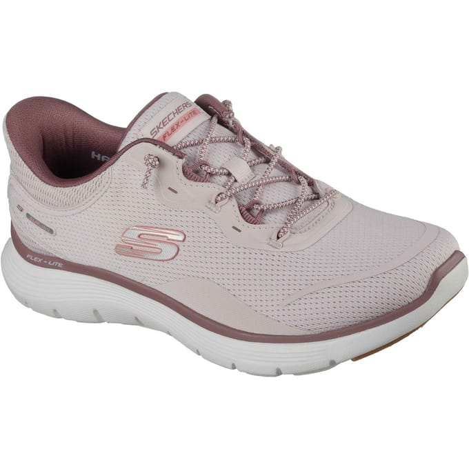 Skechers Flex Appeal 5.0 Easy Breezy Textiel Dames Lichte Mauve Sneakers