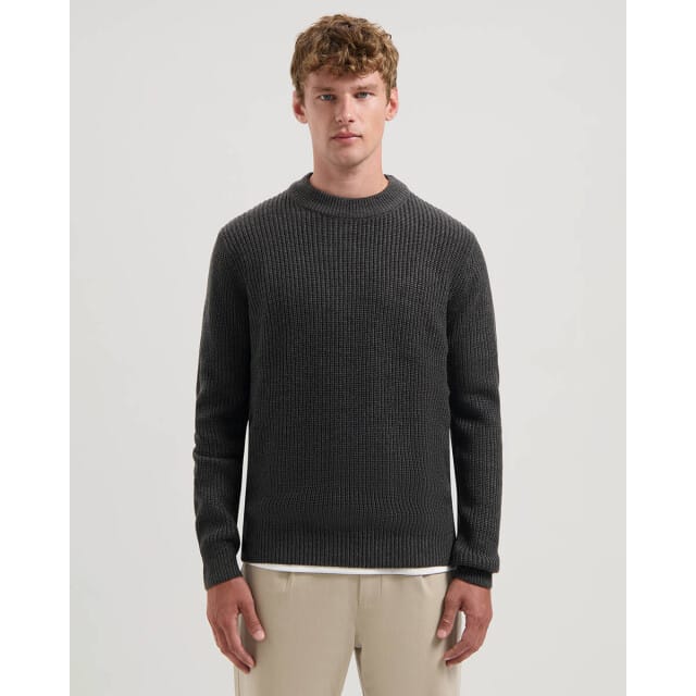 Dstrezzed Ds-crew Ribknit Anthra Melange Taglia: XXL | Maglioni a maglia Outlet | Uomo