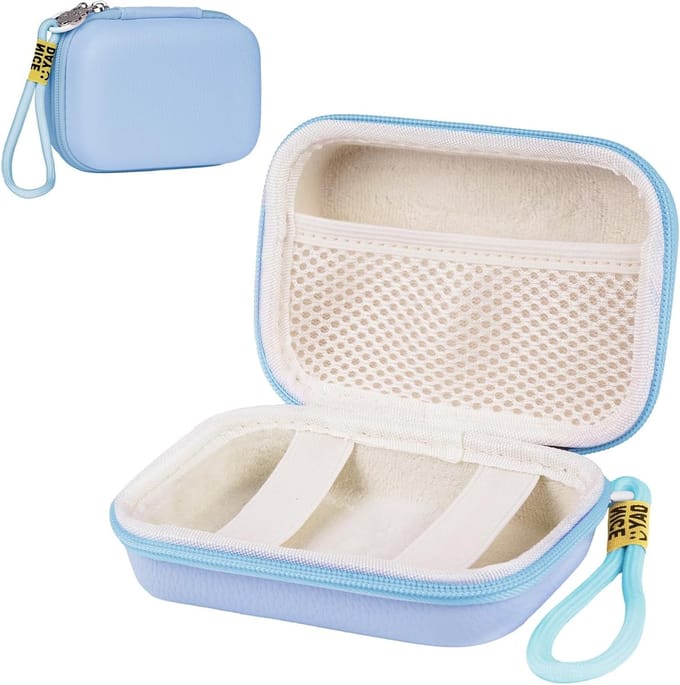 Compacte Digitale Camera Tas voor Reizen, Accessoires, Opslag voor SD Kaarten en Meer