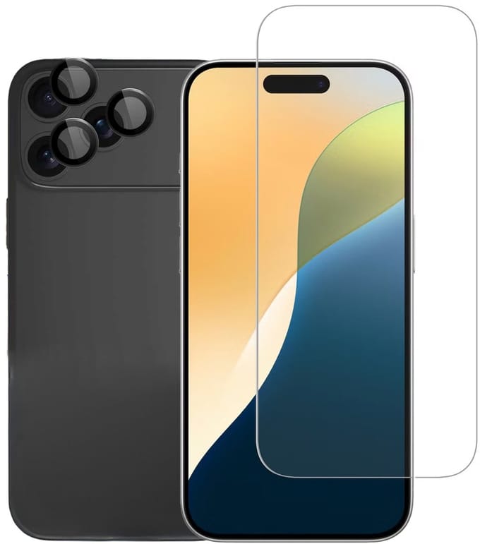 imoshion Screenprotector Gehard Glas Inclusief Camera Lens Protector - Geschikt voor Apple iPhone 17 Pro Max