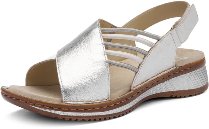 ara Sandaal Hawaii zilver wit