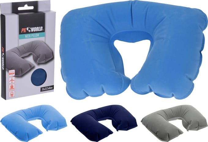 Nekkussen Opblaasbaar 3 assorti kleur