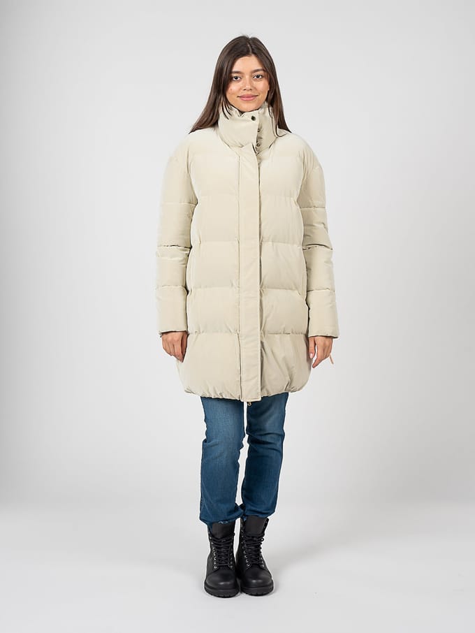 Patrizia Pepe jas Puchowa Down Jkt Vrouw Wit