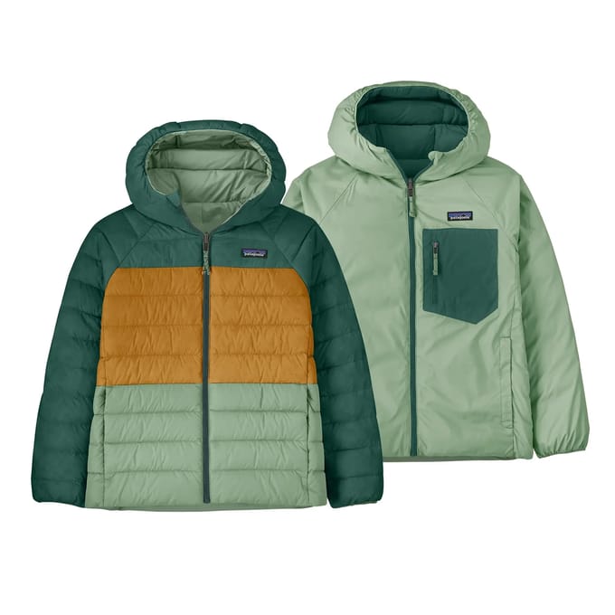 Reversible Donsjas met Capuchon Kind Patagonia