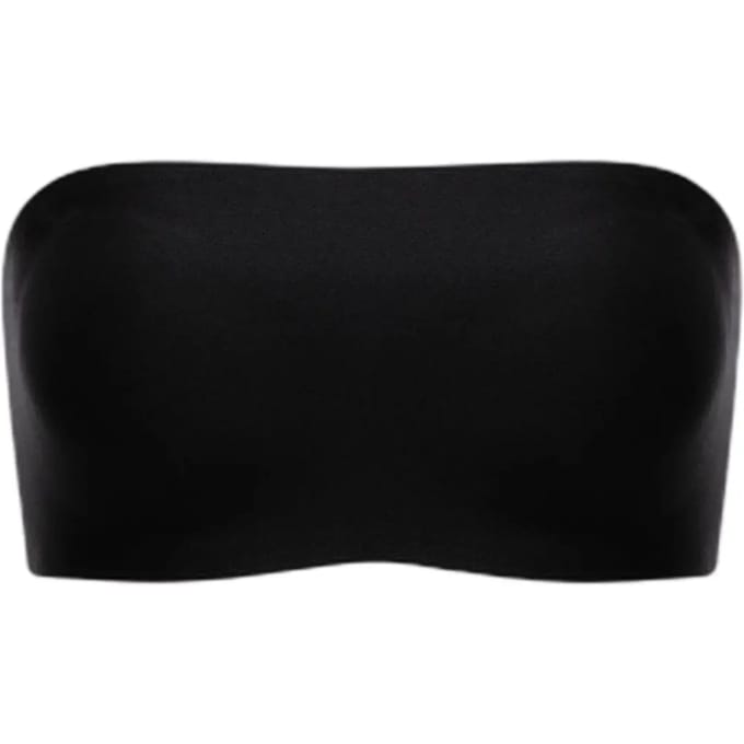 Chantelle - SoftStretch - Voorgevormde bandeau bralette - Strapless - naadloos - onzichtbaar - ZWART
