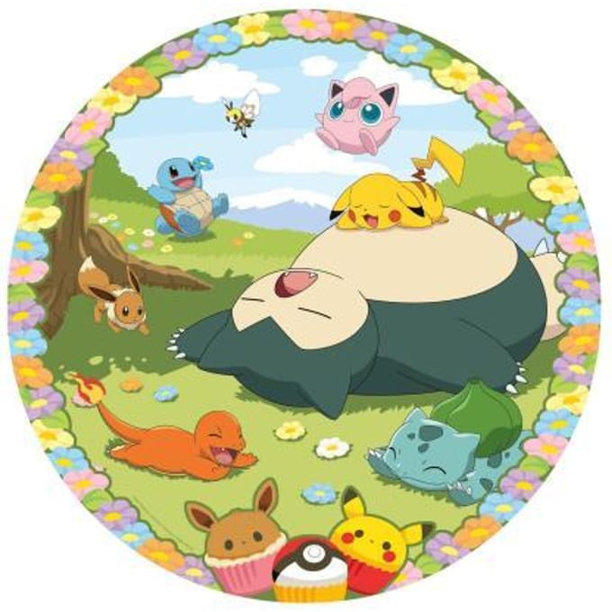Ravensburger Round puzzle Pokémon - Ronde Legpuzzel - 500 stukjes