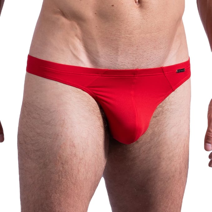 Olaf Benz String - 3000 Red - maat M (M) - Heren Volwassenen - Polyamide- 1-05837-3000-M