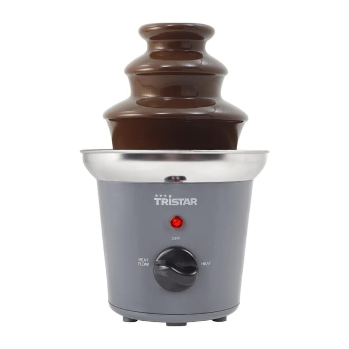 Tristar Chocoladefontein CF-1603 - Chocolade fondue - 3 lagen - Grijs