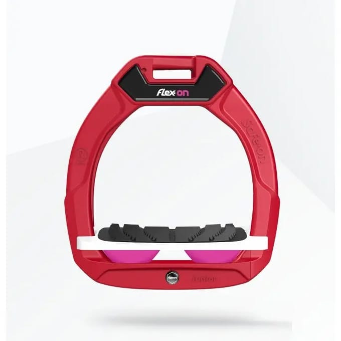 Veiligheidszolen voor paardenrijden Ingebouwde Grip Rood/Wit/Roze kind Flex-On Safe-On