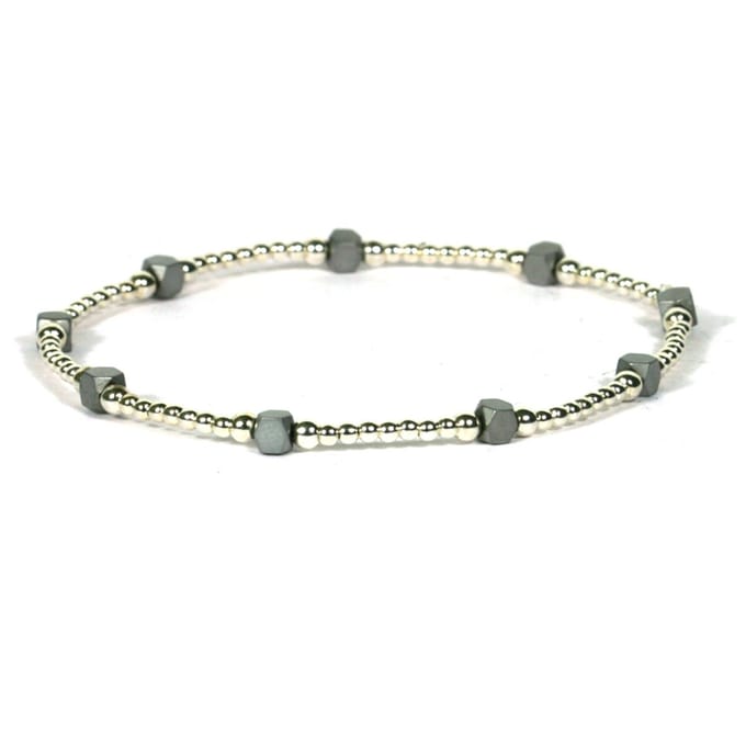 Heaven Eleven - 925 zilver - dikte 1mm - hematiet