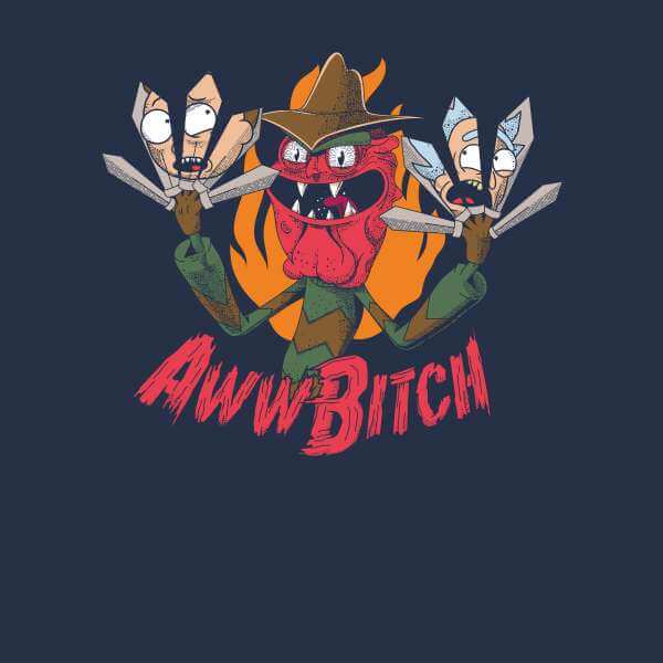 Rick and Morty Scary Terry Hoodie - Navy - S