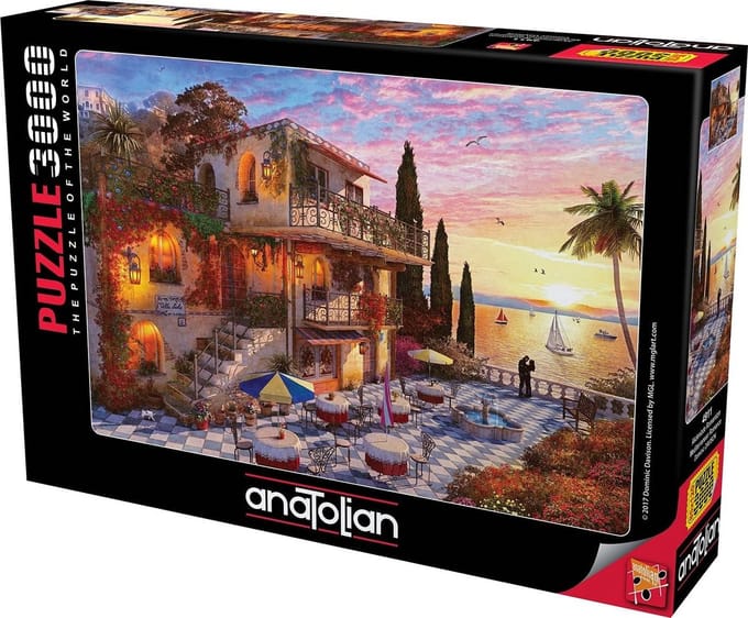 Puzzel 3000 stukjes: Mediterrane Romantiek voor Puzzel Enthousiastelingen