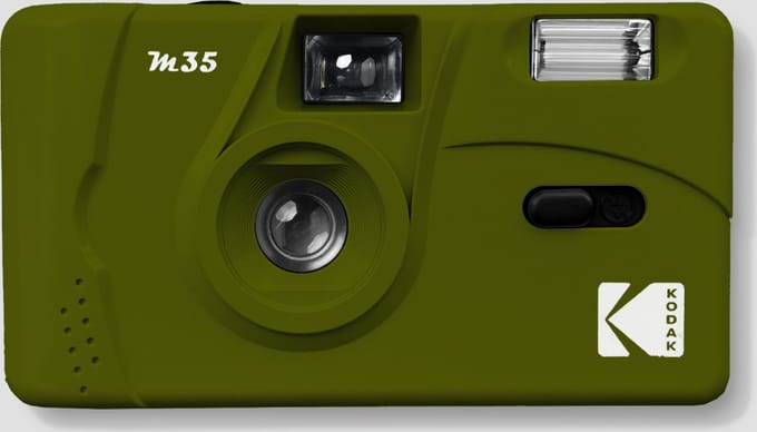 Kodak M35 - Analoge Camera (35mm) - Olive Green - ISO 200/400