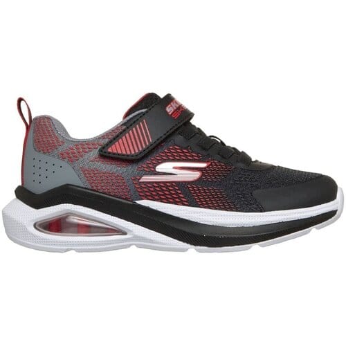Skechers Kinderen Microspec Max Velocity Sneakers 404110L BKRD Black Red