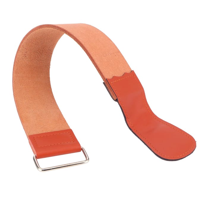 Sangle d'affûtage double face pour rasoir, accessoire de barbier brown