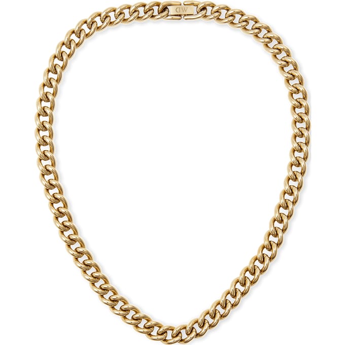 Daniel Wellington Chunky Chain DW00400851 - Dames - Ketting - Goud