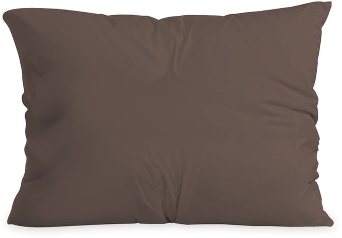 Zelesta Comfort Duo Kussensloop - Chocoladebruin 80x80cm