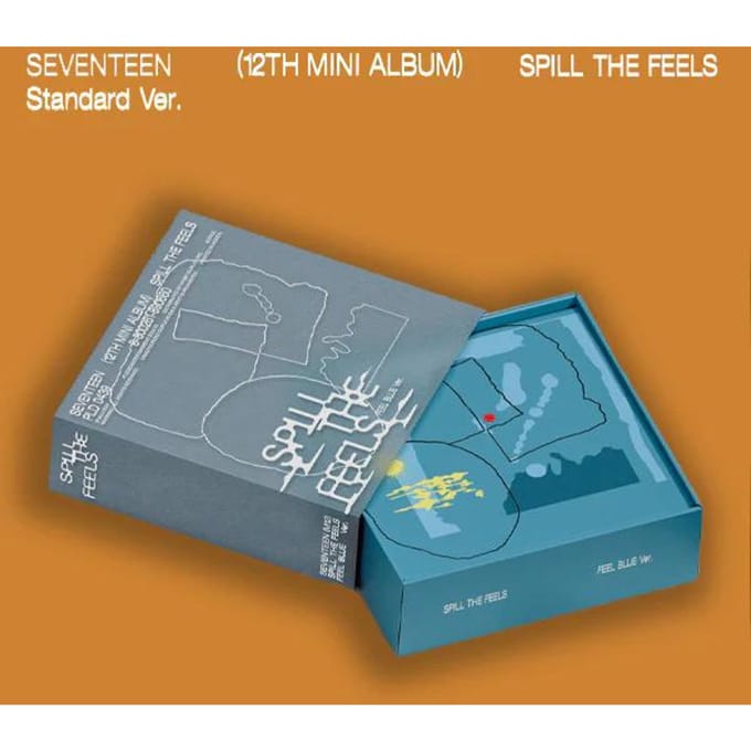 SEVENTEEN - [SPILL THE FEELS] 12e mini-album STANDARD Feel blue