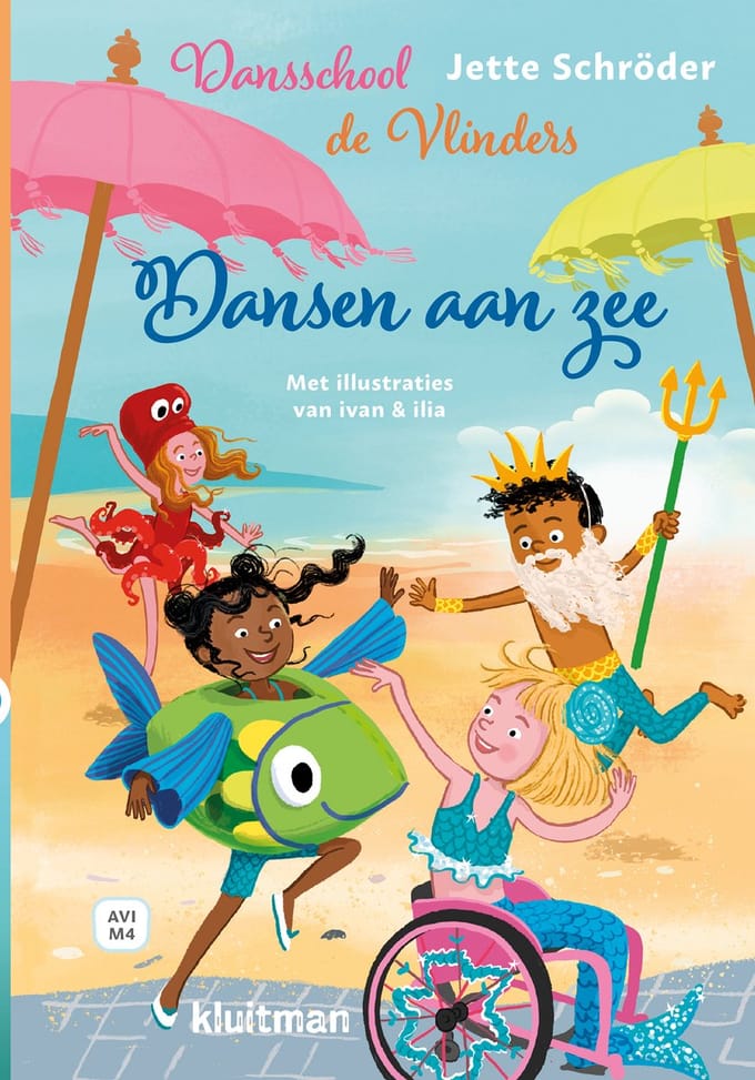 Dansschool De Vlinders. Dansen Aan Zee - Lekker Lezen Met Kluitman - Jette Schröder