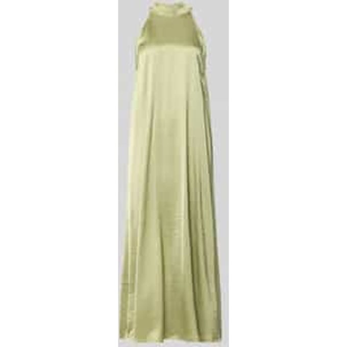 Maxi-jurk van satijn met viscose, model 'Zuzeelani'