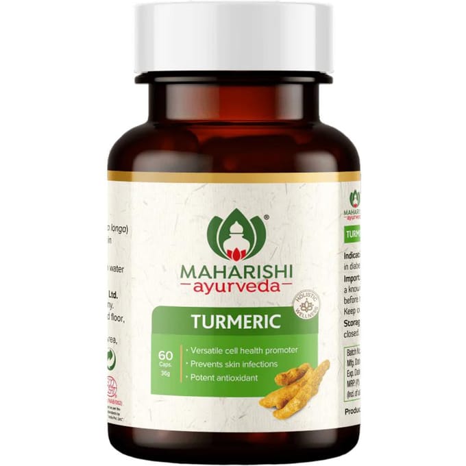 Curcuma (60 gélules, 500 mg), Curcuma, Maharishi Ayurveda