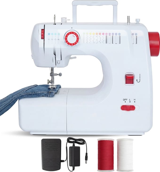 Gatson Naaimachine - Instapmodel - 16 Steken - Stil & Compact