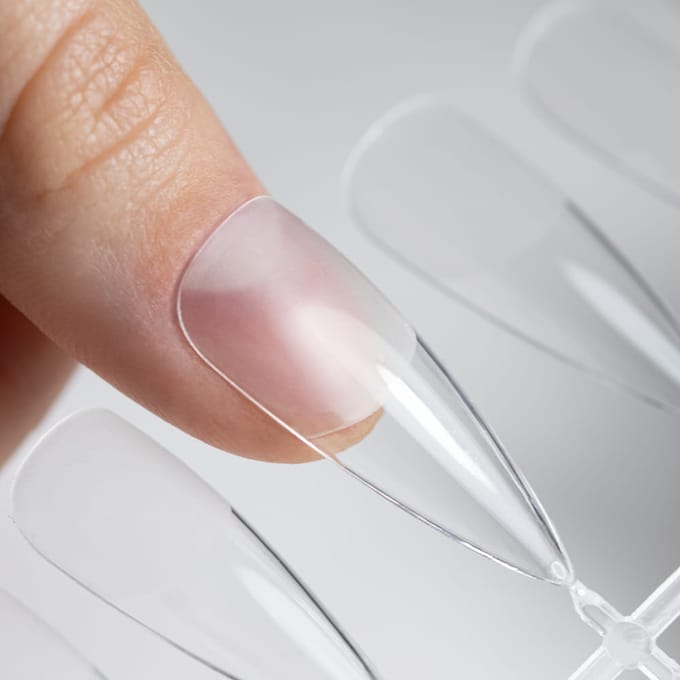 Molly Nails Serie - Flexi Tips Verlenging - Migdaal - 240 stuks - Transparant