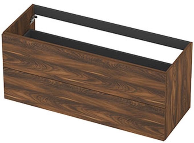 INK - Onderkast 2L Decor Softclose Tbv Greep - 1200x450x520 Mm - Noten