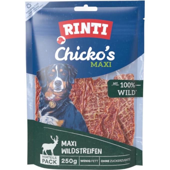 250g Extra Chicko Maxi - Wilde RINTI Hondensnack