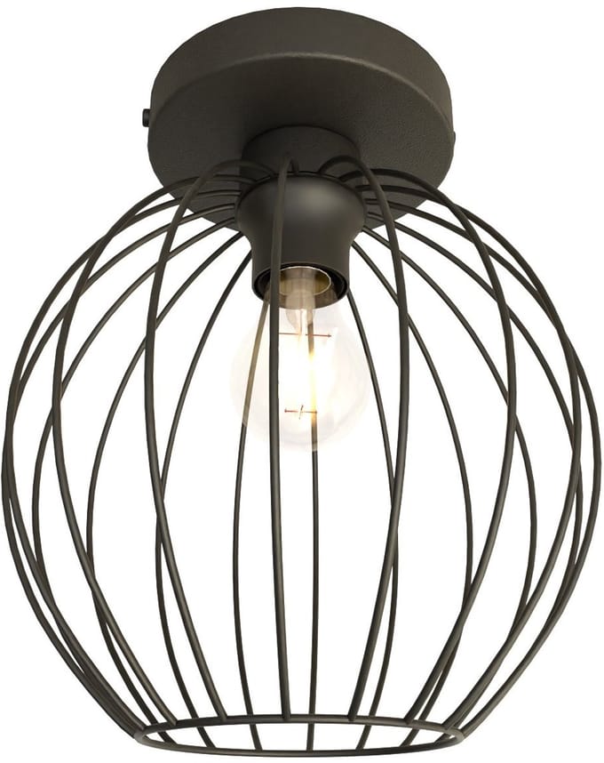Emibig - Plafondlamp Nest Ø 24 cm zwart