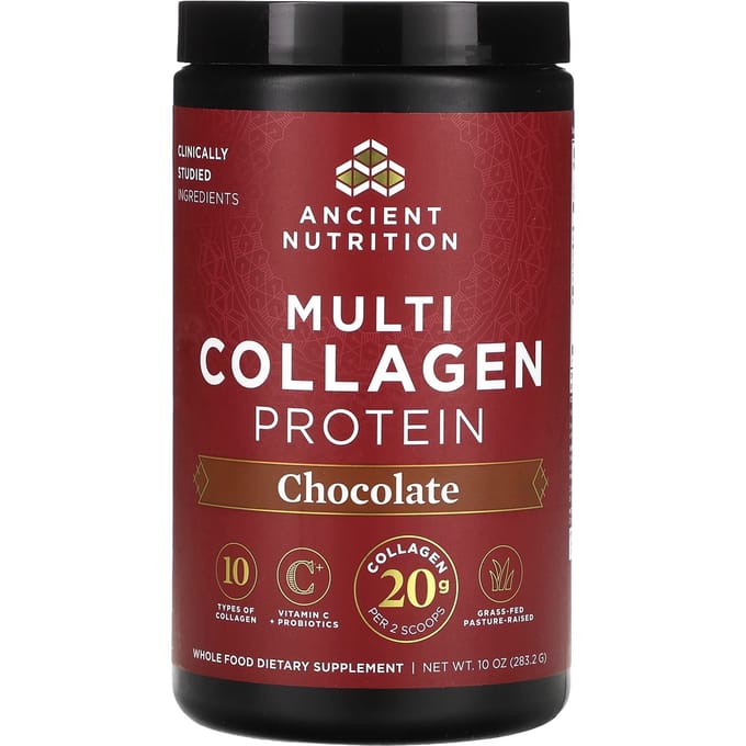 Nutrition Ancienne, Protéine Multi Collagène, Chocolat, 10 oz (283,2 g)