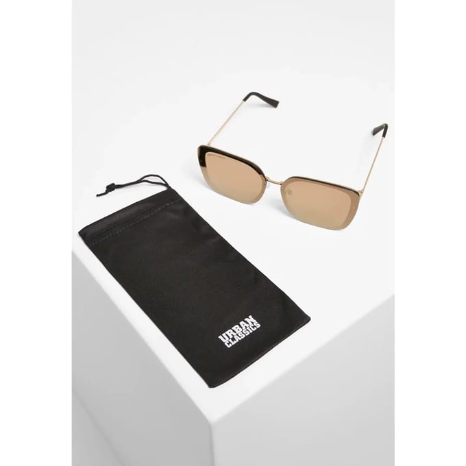 Urban Classics - Sunglasses December UC gold one size Zonnebril - Goudkleurig