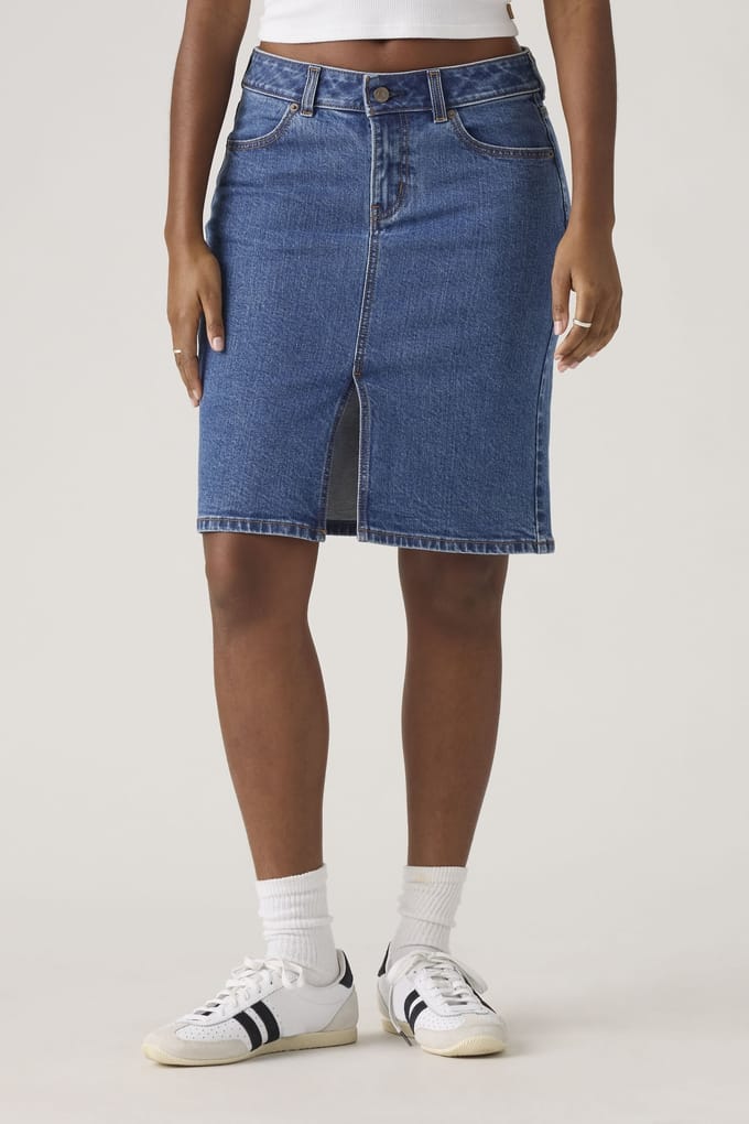 Levi's Low Midi Skirt Blue Taglia: W28 | Minigonne Outlet | Donna | Blu