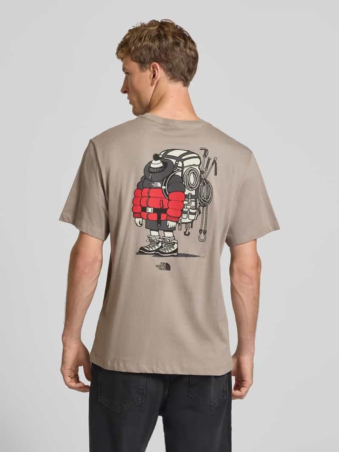The North Face  T-shirt Korte Mouw U GEAR UP GET OUT RLX SS TEE-GRAPHIC