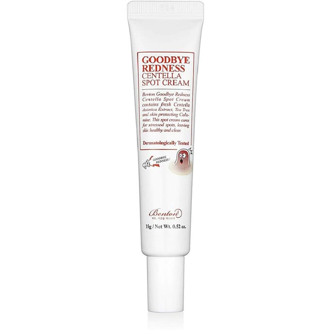 Benton, Goodbye Redness Centella Cica Spot Crème, 15g (0,52 oz) white