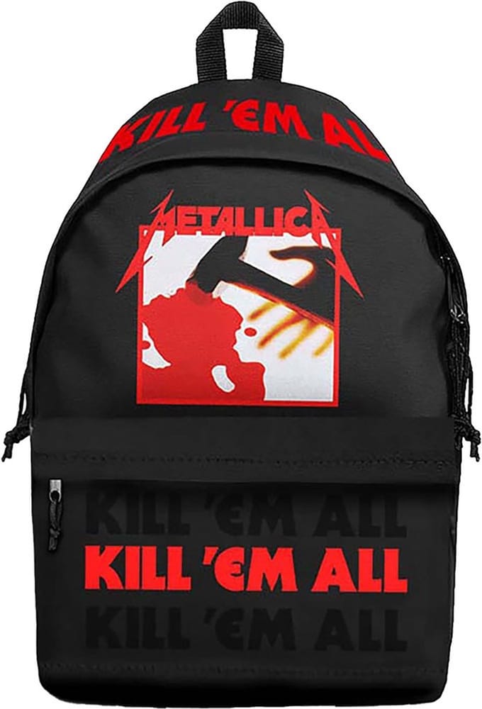 Rocksax Metallica - Kill Em All 1 Rugtas - Zwart