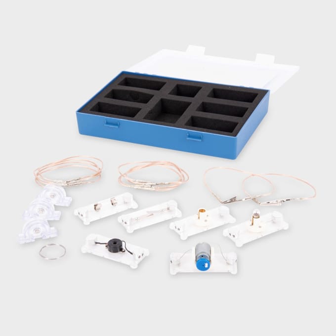 Shaw magnetisch speelgoed elektriciteit set - educatief experiment 28-delig.