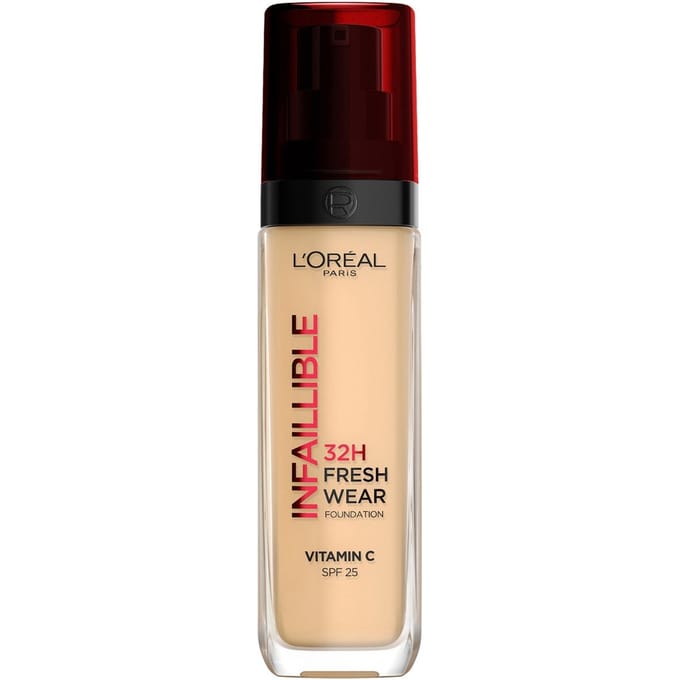 L’Oréal Paris Infaillible 32H Fresh Wear Foundation - 125 Natural Rose - Langhoudende Foundation met SPF