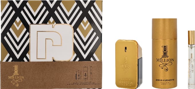 Paco Rabanne 1 Million Set Eau de Toilette 50ml + Deo 150 ml + EDT 10 ml