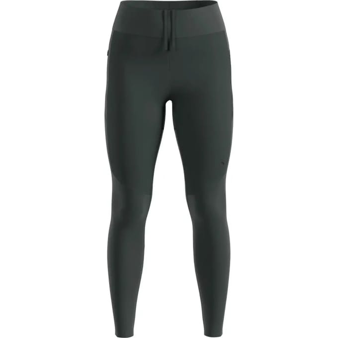 Odlo Zeroweight Warm Reflective Hardlooplegging Dames-Olijf
