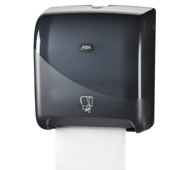 MTS Euro Products Tear & Go Euro Matic Handdoekautomaat - Moderne Stijl - Kunststof - Zwart